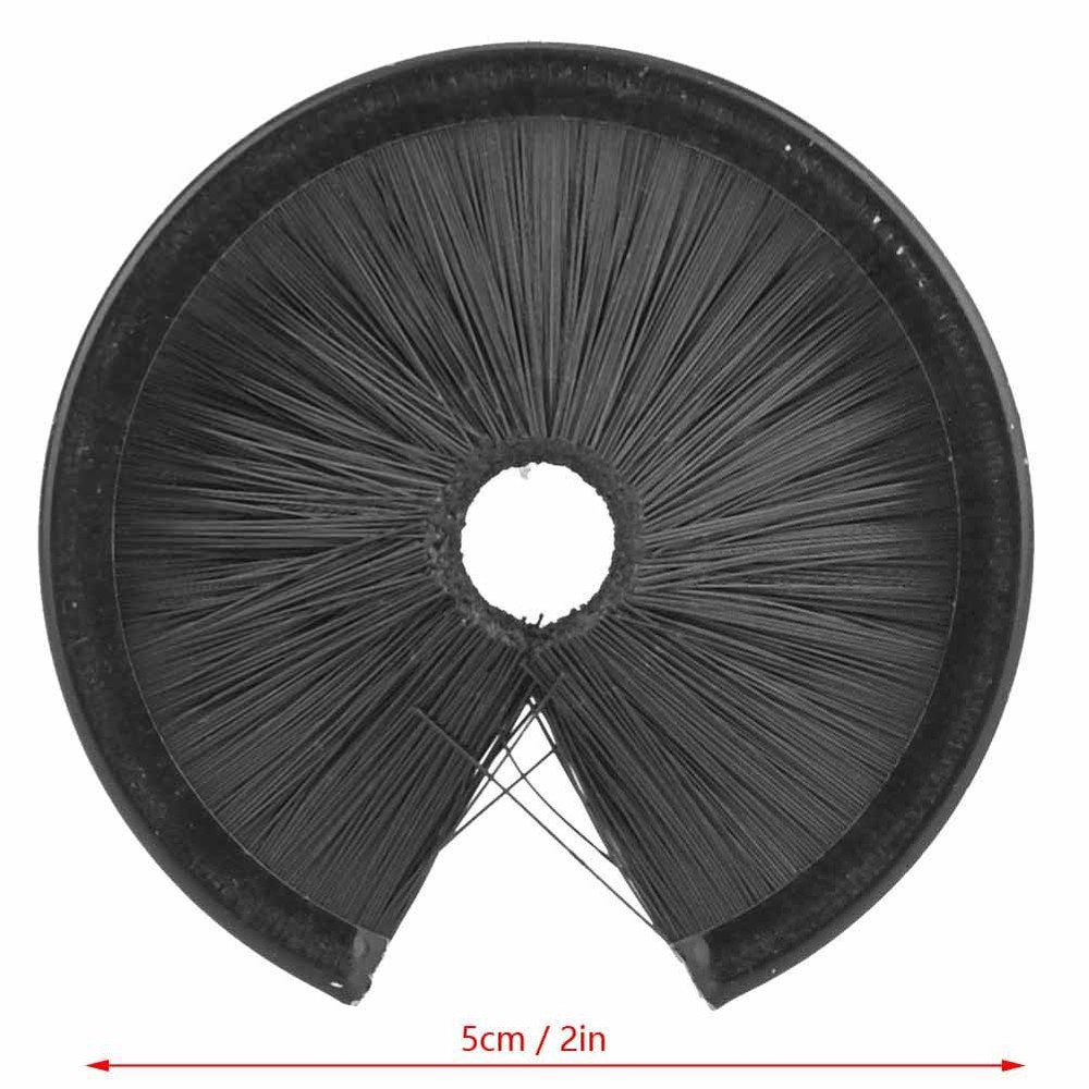 1 X Archery Replacement Brush Compound Bow Rest Securely Left Hand Black KGQT