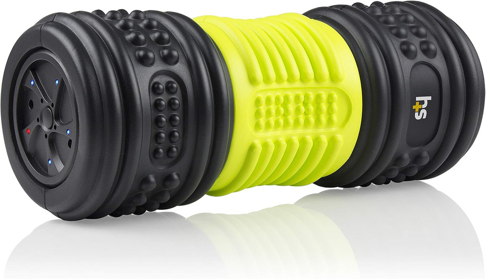 4-Speed Vibrating Exercise Roller Foam FSA/HSA Eligible – Deep Tissue Massage Mu