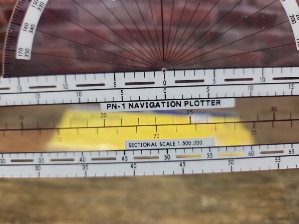 Jeppesen Sanderson, PN-1 Navigation Plotter, 1985 !!!