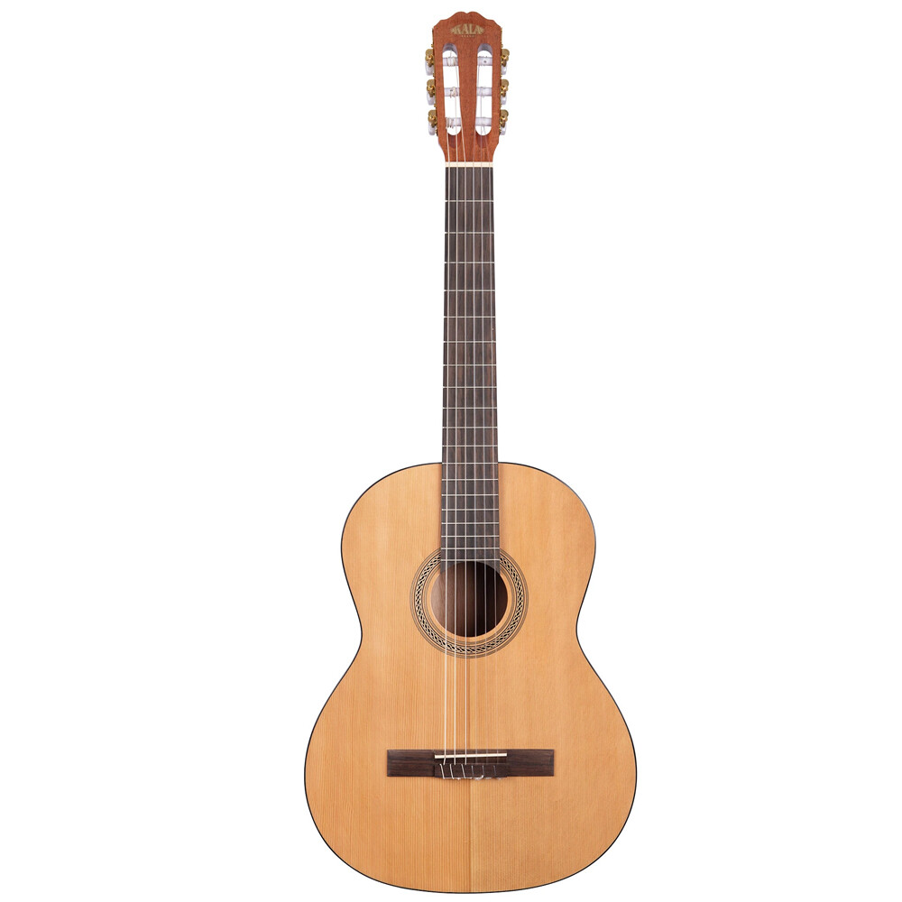 Kala Cedar Top Full Size Classical Nylon String Student Guitar KA-GTR-NY25