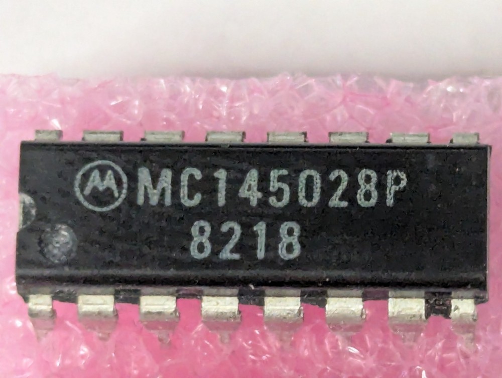 2PCS MC145028P CMOS Decoder SC41344 MC145028