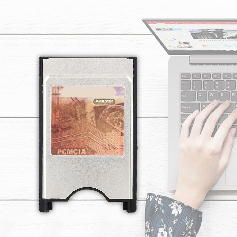 PCMCIA Memory Card Reader PC Card Reader Plug And Play Adapter SD ⭐