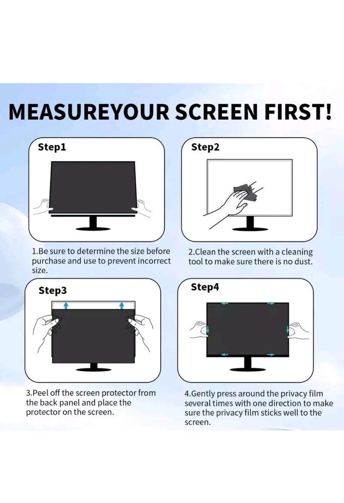 [2-Pack 24 Inch Computer Screen 2pack 24 Inch (Diagonal) - 16:9 Aspect Ratio