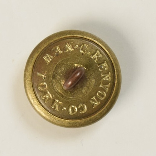 1870s-80s Indian Wars U.S. Army Eagle Uniform Button 6 N5D