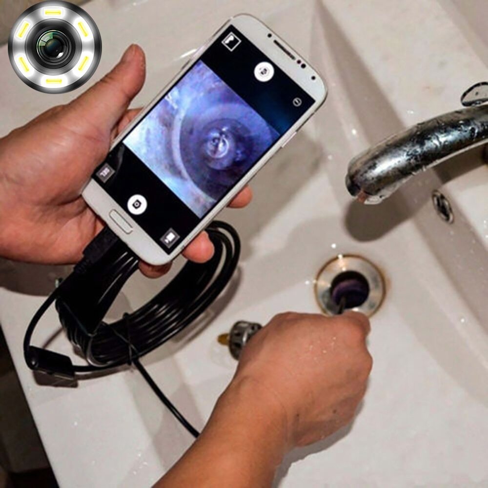 Waterproof Endoscope Camera USB Android Flexible Inspection Borescope Cameras