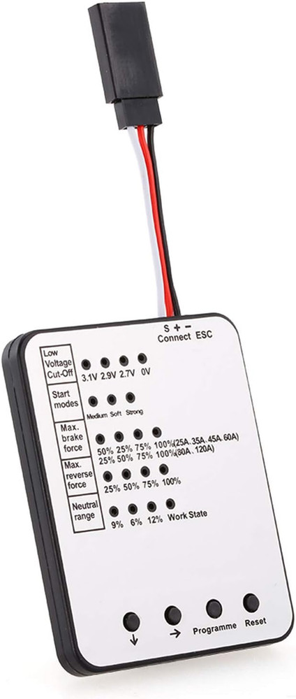 Programming Card for Surpass Hobby ESC Brushless Electronic Speed Controller