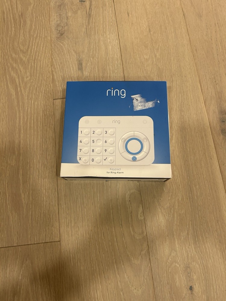 Ring Alarm 1st Generation White Additional Home Security Wireless Keypad; Sealed