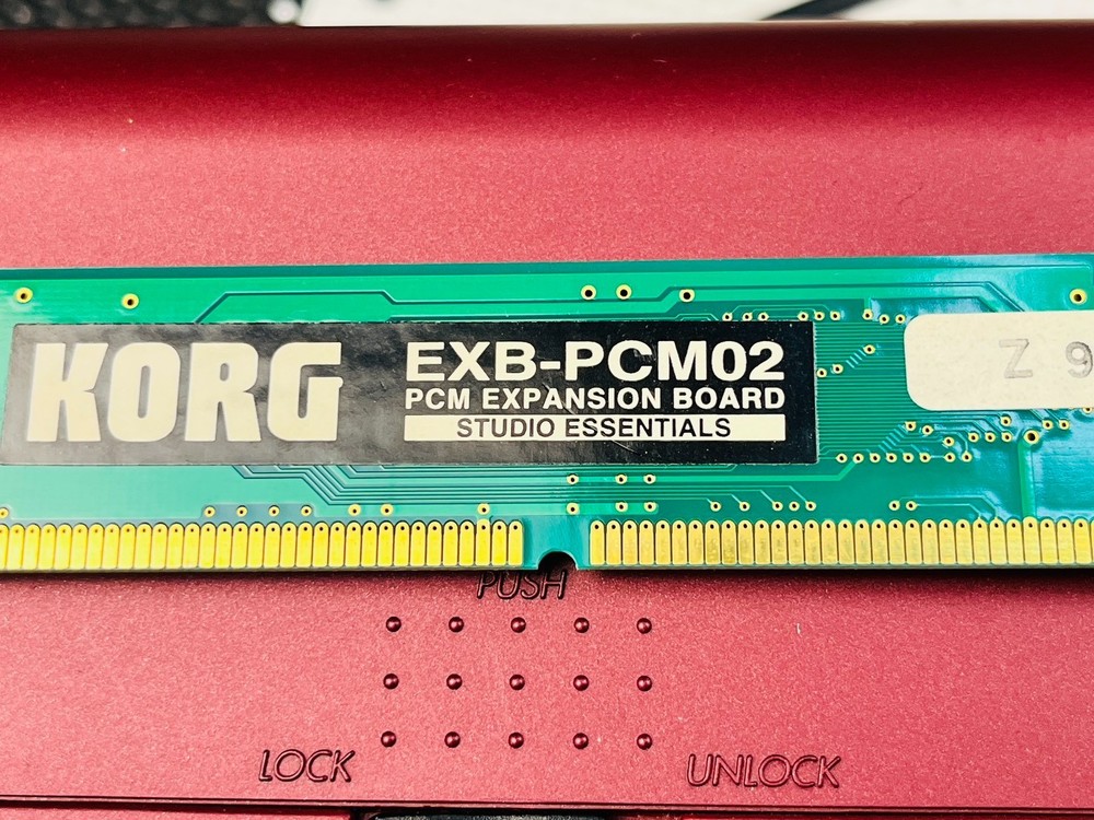 KORG EXB-PCM02 Studio Essentials PCM Expansion Board Working Tested