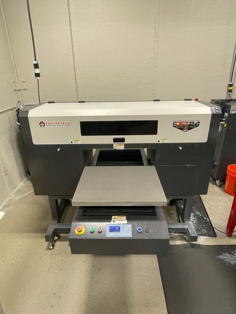 FJet24 Flatbed Inkjet Printer - high-resolution, UV-LED, high-speed