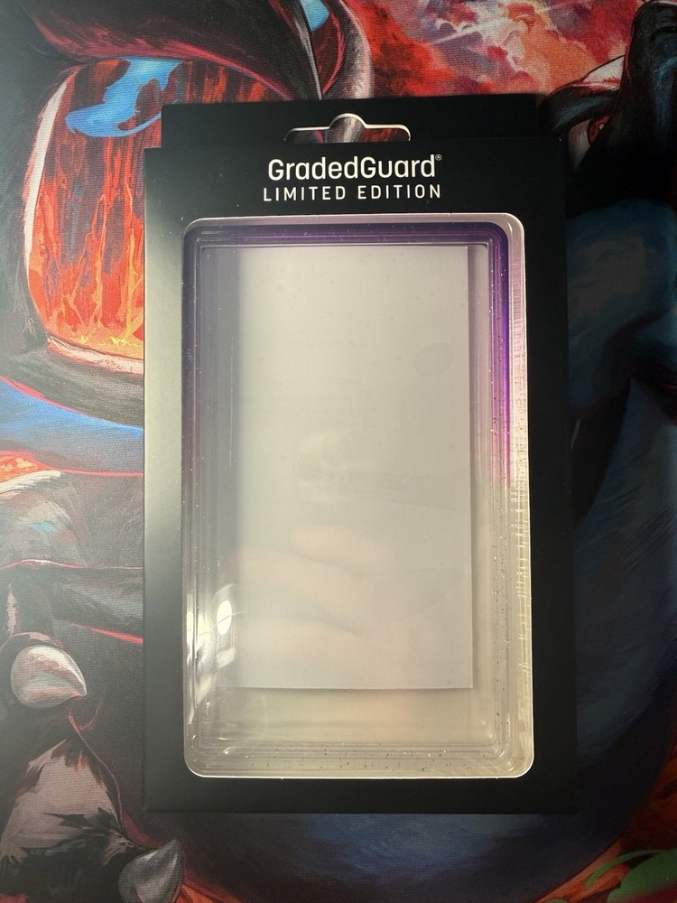 GradedGuard Limited Edition- Grape- PSA Graded Card Display Case. On Hand!