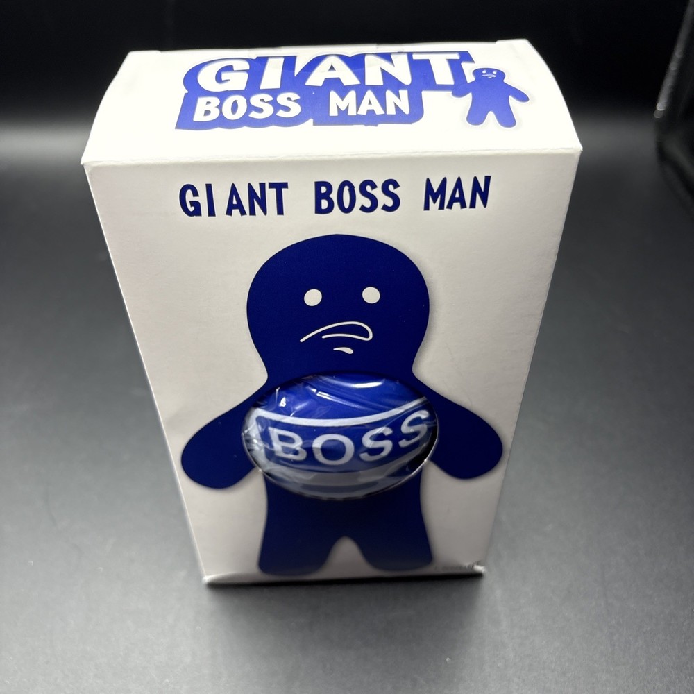 Giant Boss Man Squeezable Stress Doll.