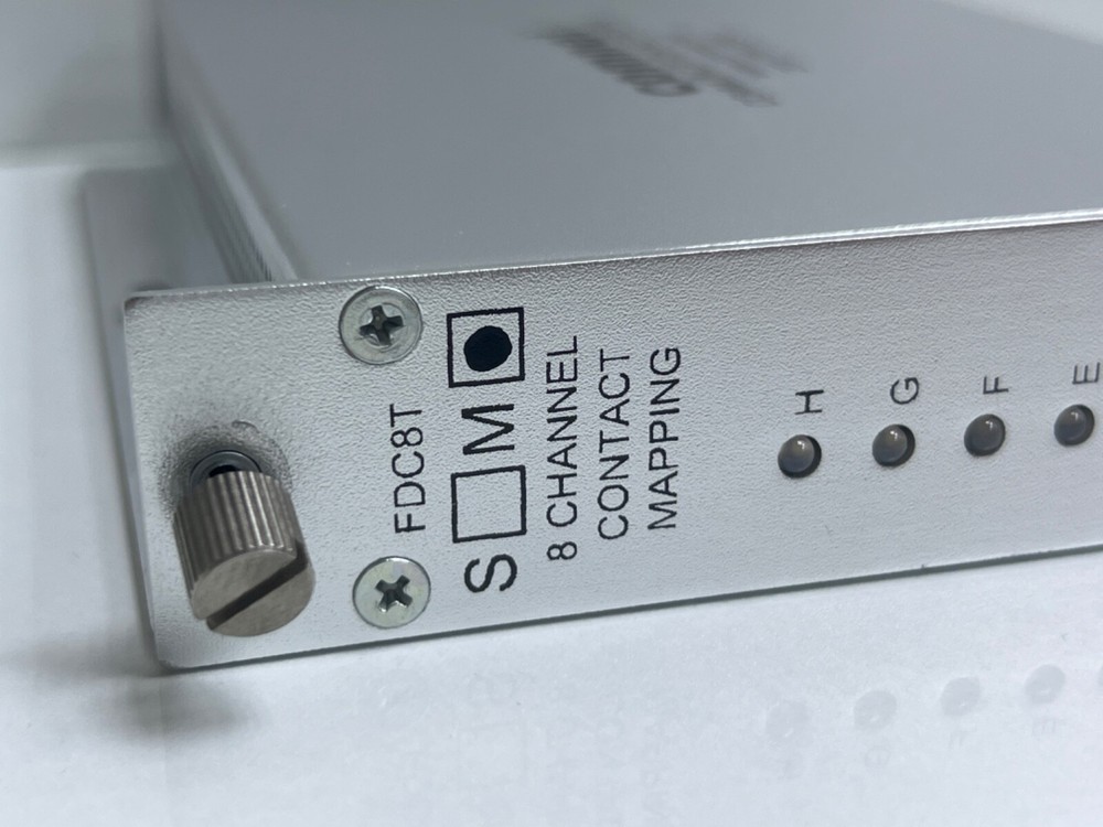 COMNET COMMUNICATION NETWORKS FDC8T(M) 8 CHANNEL CONTACT MAPPING