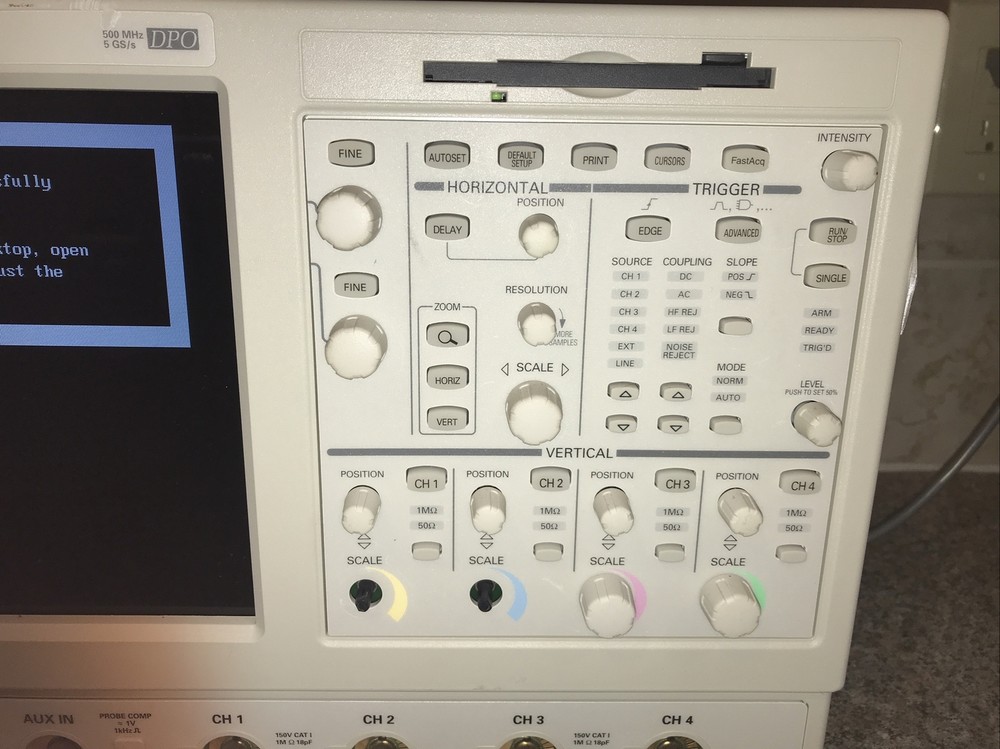 TEKTRONIX TDS5054 PHOSPHOR OSCILLISCOPE