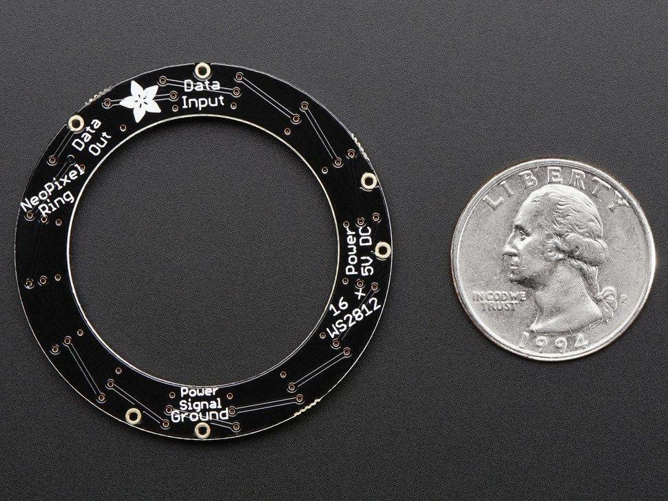 Adafruit 16 RGB LED Neopixel Ring