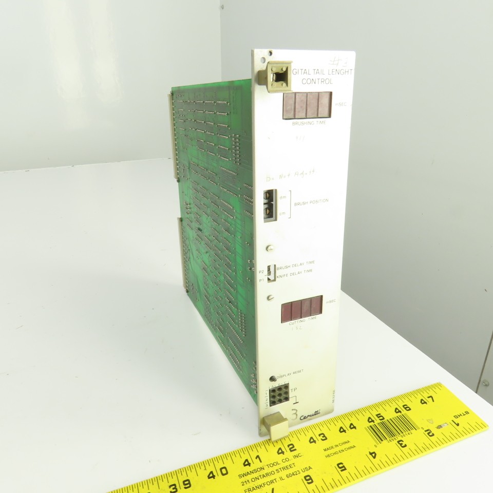 Cerutti RE 52156 Digital Tail Length Control