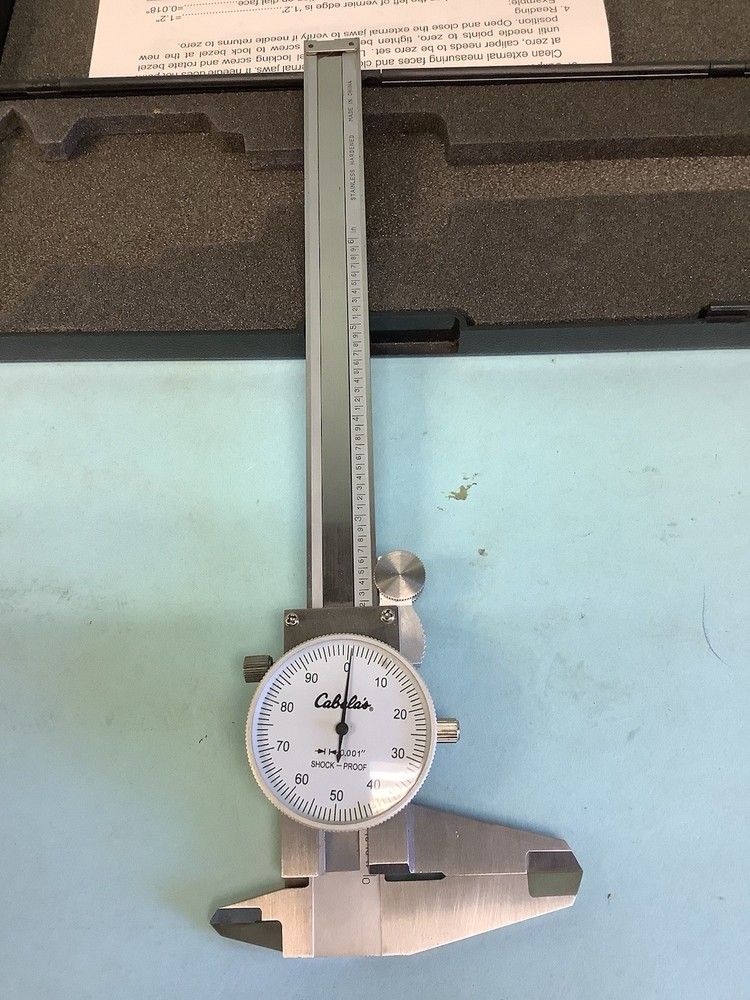 Cabela’s 6” Dial Caliper in Case