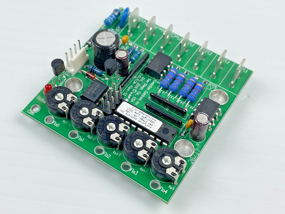 Evolution Controls EVO/ECM-4Spd-S2.0 Motor Control Board, 4-Speed, V2.0