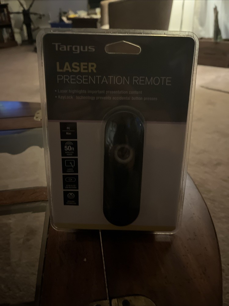 NEW Targus Laser Presentation Remote Highlights with Key Lock Technology