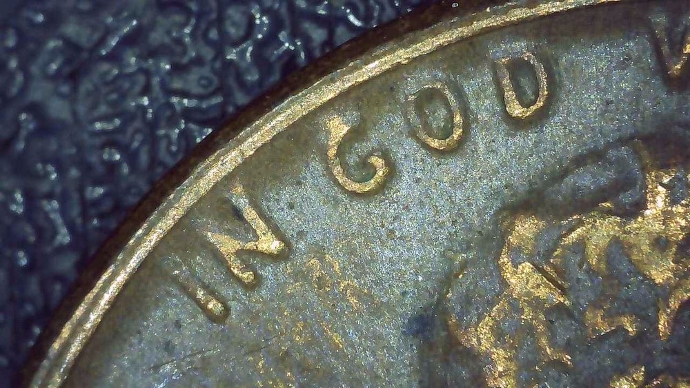 1979 D Lincoln Penny error repunched mintmark