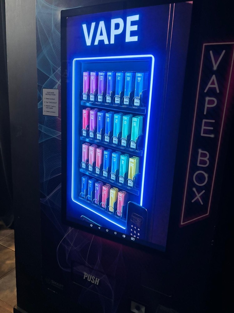 vending machine with credit card reader