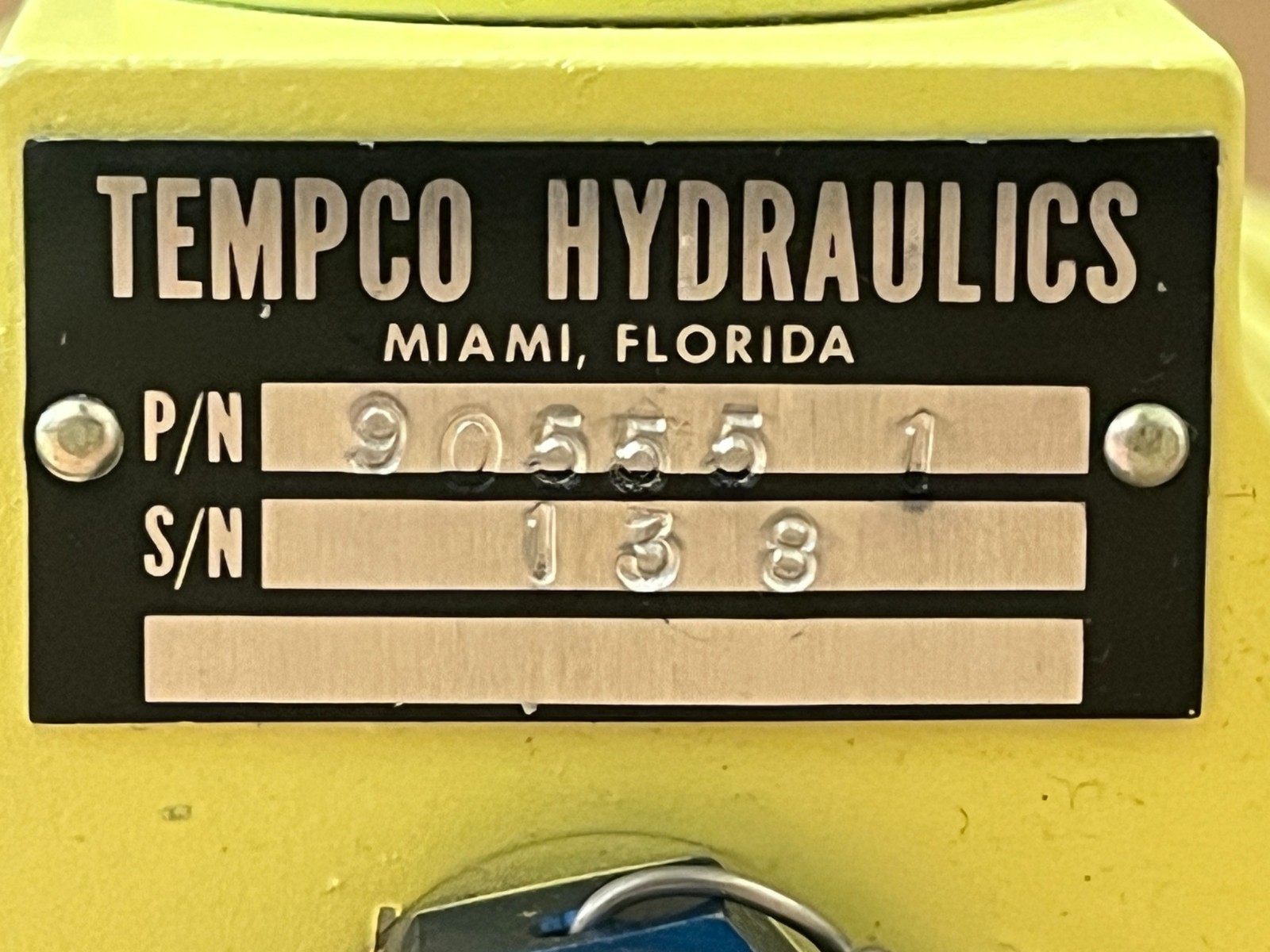 Grumman Aircraft Selector Valve P/N 90555-1