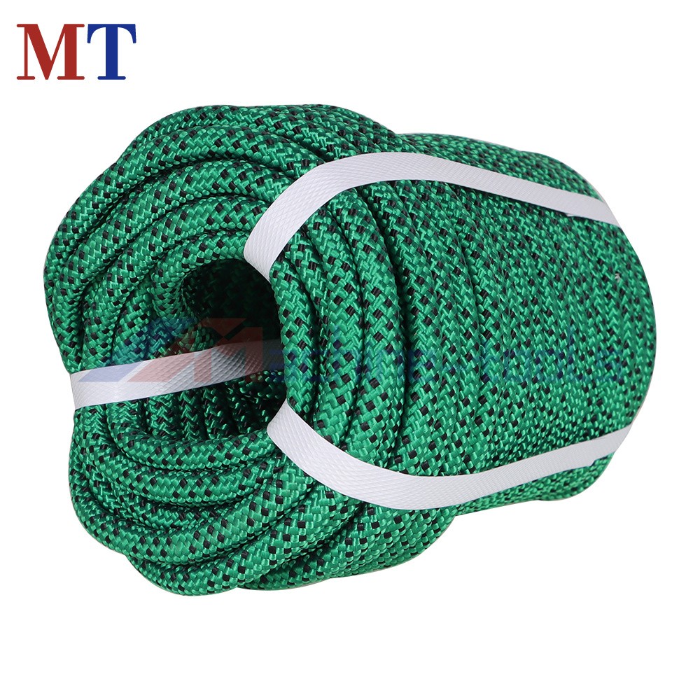 3/8" × 100' Rope Braided Polyest Rope 3520Lbs Rope High Strong Pulling