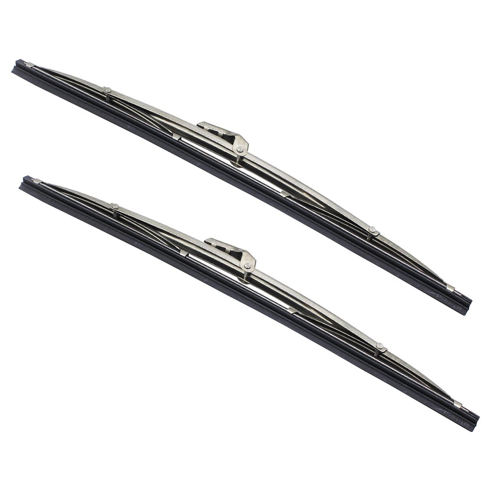 Windshield Wipers - Front 12" Stainless Steel Wiper Blades