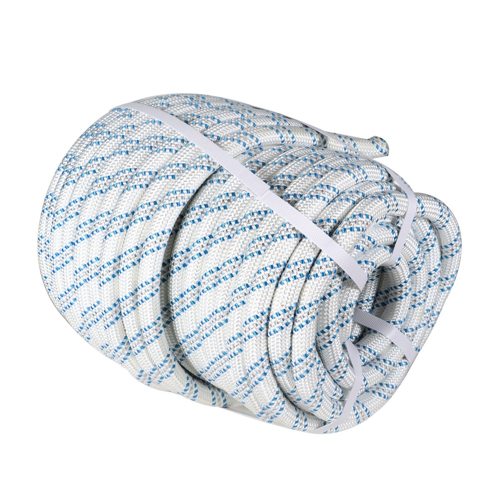 Double Braid Polyester Arborist Bull Nylon Rope Pulling Rigging Line 3/4" × 150'