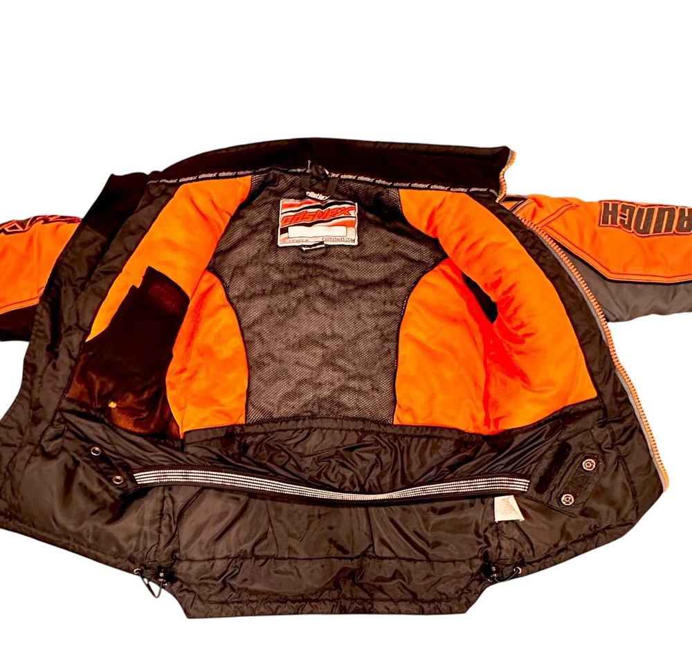 Youth CastleX Launch G3 Snowmobile Jacket Orange S