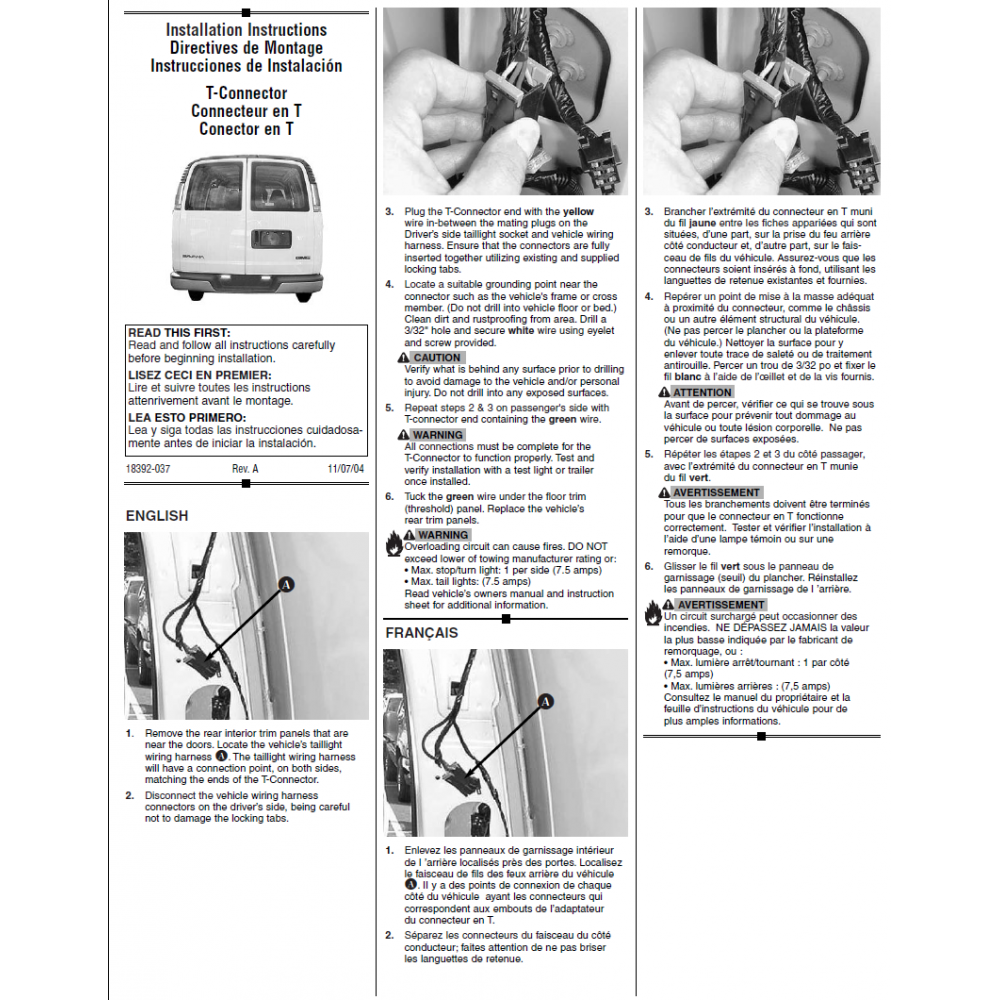 Economy I-Stop Brake Control w/ 7-Way RV Wiring For 03-22 Chevy Express Savana