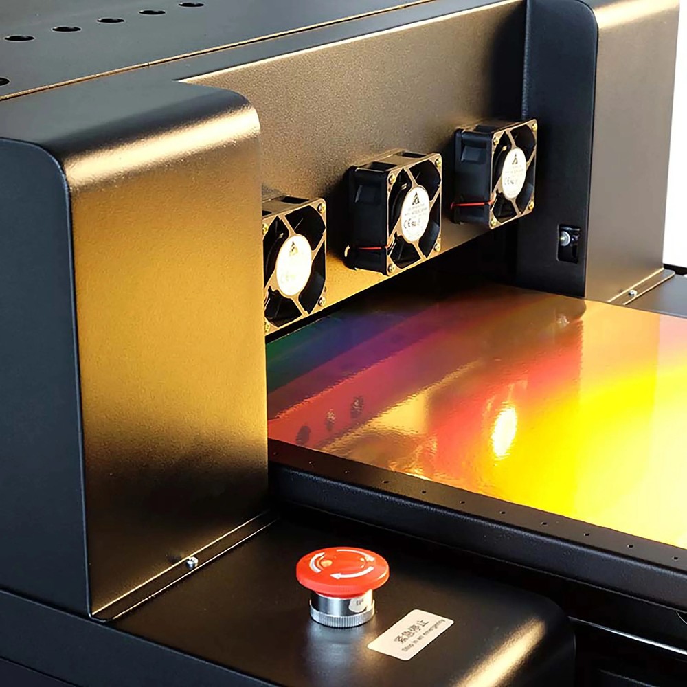 🔥SIHAO A3 UV Flatbed Automatic Label Printer Effect Varnish Machines For Metal