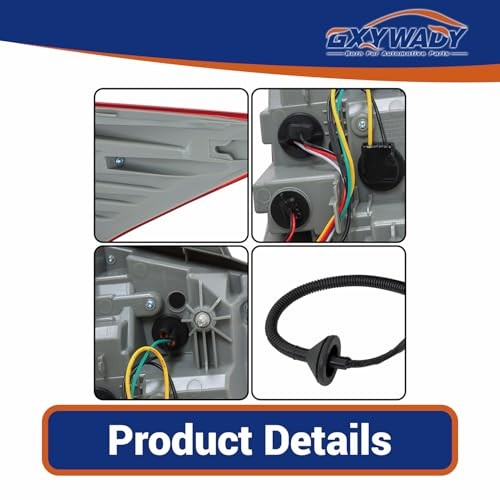 Car Rear Outer Tail Lights Assembly Replacement for Sentra 2016 Left Side