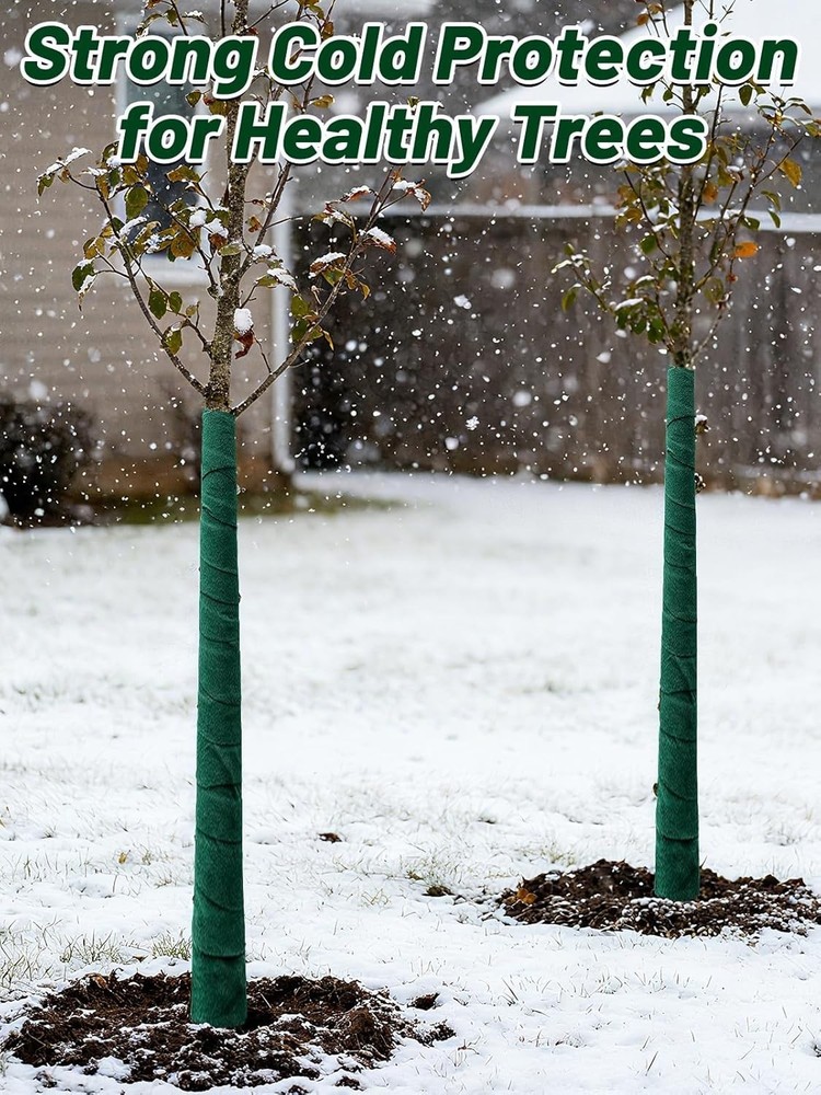 Winter Tree Protector Wrap - 65 ft x 2 - Heavy-Duty Guard