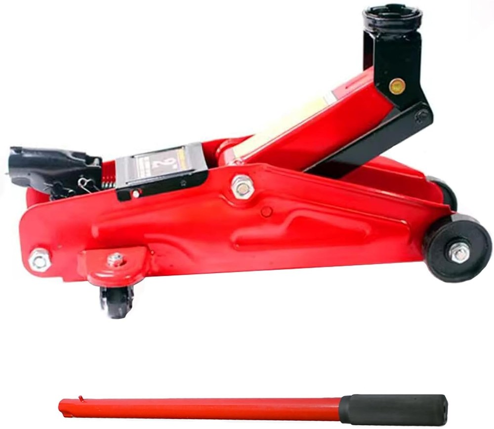 Horizontal Hydraulic Jack Handle Replacement Kit, 2 Ton Floor Red