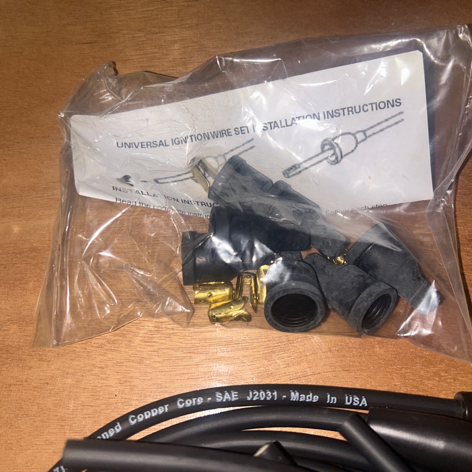 Universal Tractor Spark Plug Wire Set 6 Cylinder Engine Copper Core Ignition