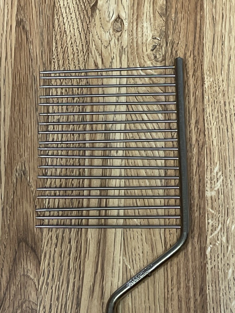 Vintage Bakelite Handle Progressus Comb/ Hairpick