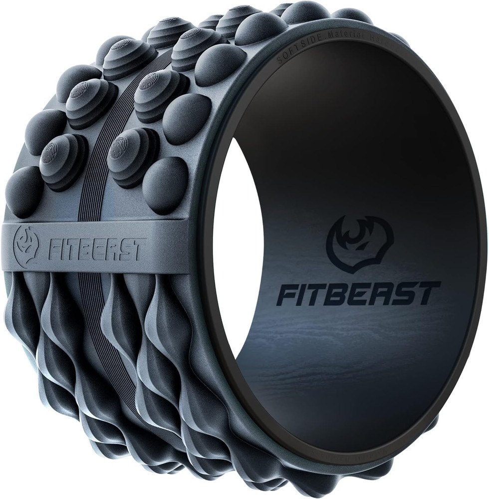 Back Roller, Back Wheel Foam Roller - Targeted Muscle Roller for Deep Tissue Mas