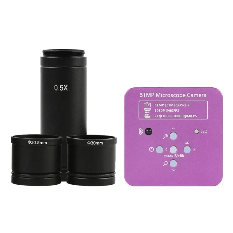 Electronic Eyepiece Video Microscope Cameras Mounting Size 23.2mm Ring Adapters