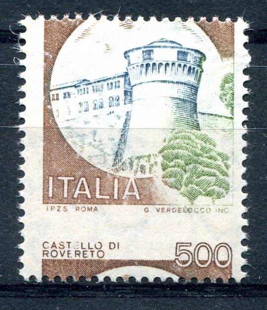 Castelli Lire 500 Variety Low Value