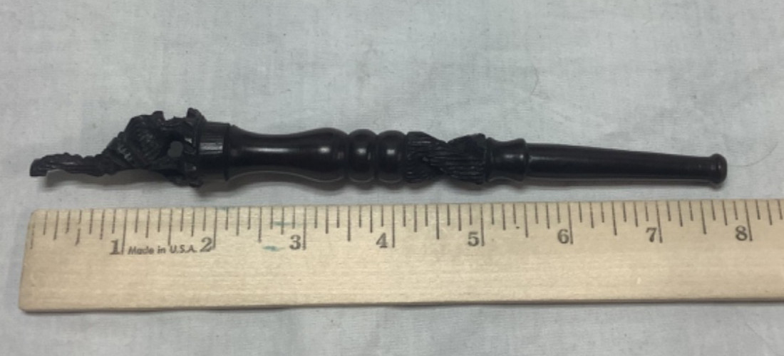 Set of 3 Hand-Carved African Elephant Ebony Wood Items Pen holders?