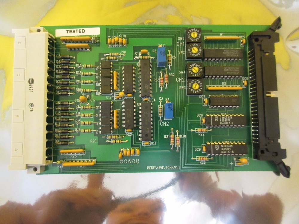Bede Scientific Instruments BEDE\4PH\2CH\V1.1 Processor Board PCB Card Used