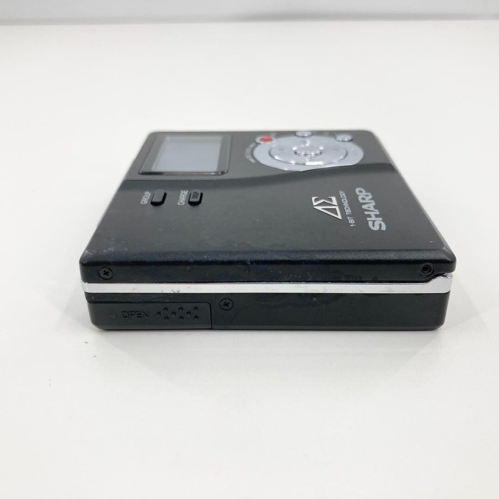 SHARP MD-DR77 Minidisc MD Player Recorder Black