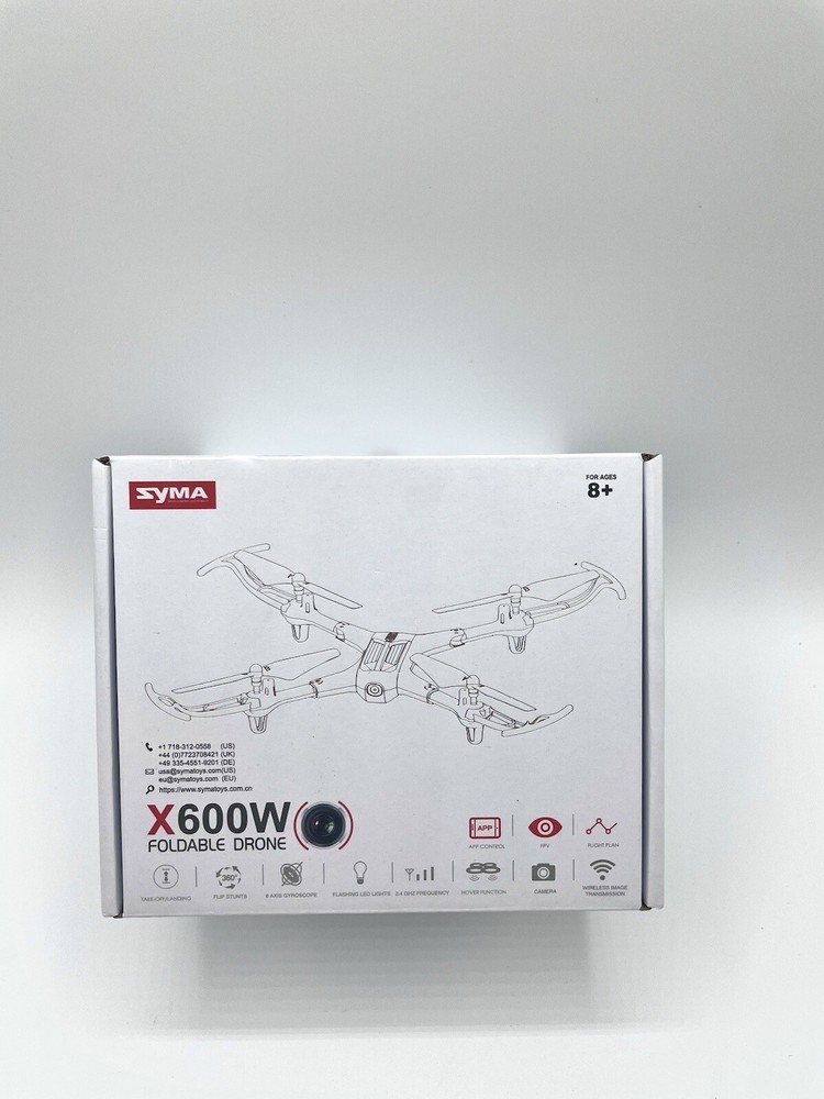 SYMA X600W Foldable 1080P FPV Camera Drones