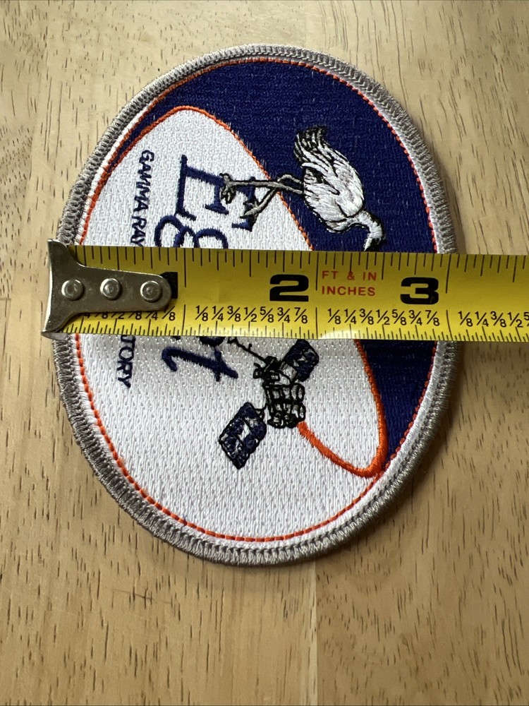 NASA Energetic Compton Gamma Ray CGRO Experiment Telescope EGRET Patch