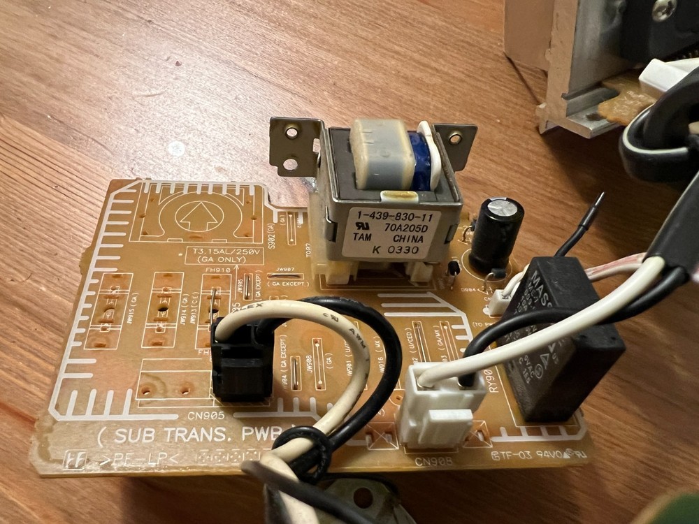 Internal Power Supply Module for CD Deck Receiver HCD-HP7 Tested