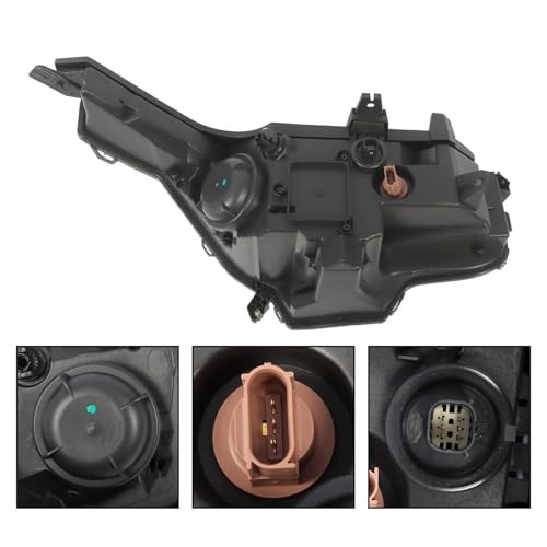 Driver Side Halogen Headlight Assembly Compatible with 2017-2019 Acadia Left