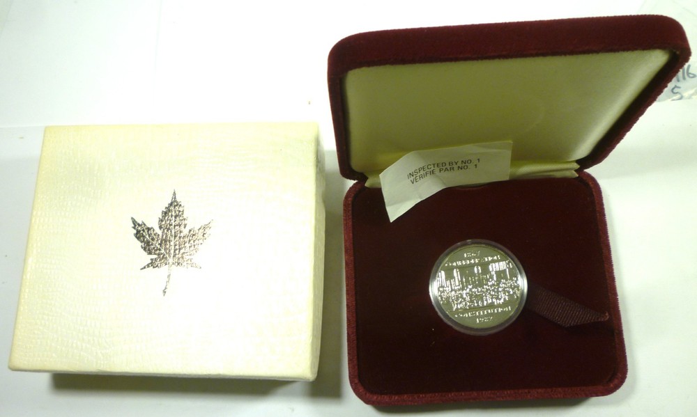 1982 Canada One Dollar 1867 Confederation Constitution with Presentation Box