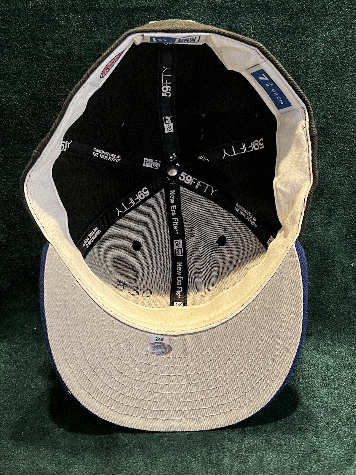 CLIFF FLOYD Game Used Hat/Cap ST LUCIE METS : 2006 Rehab NY Mets STEINER LOA