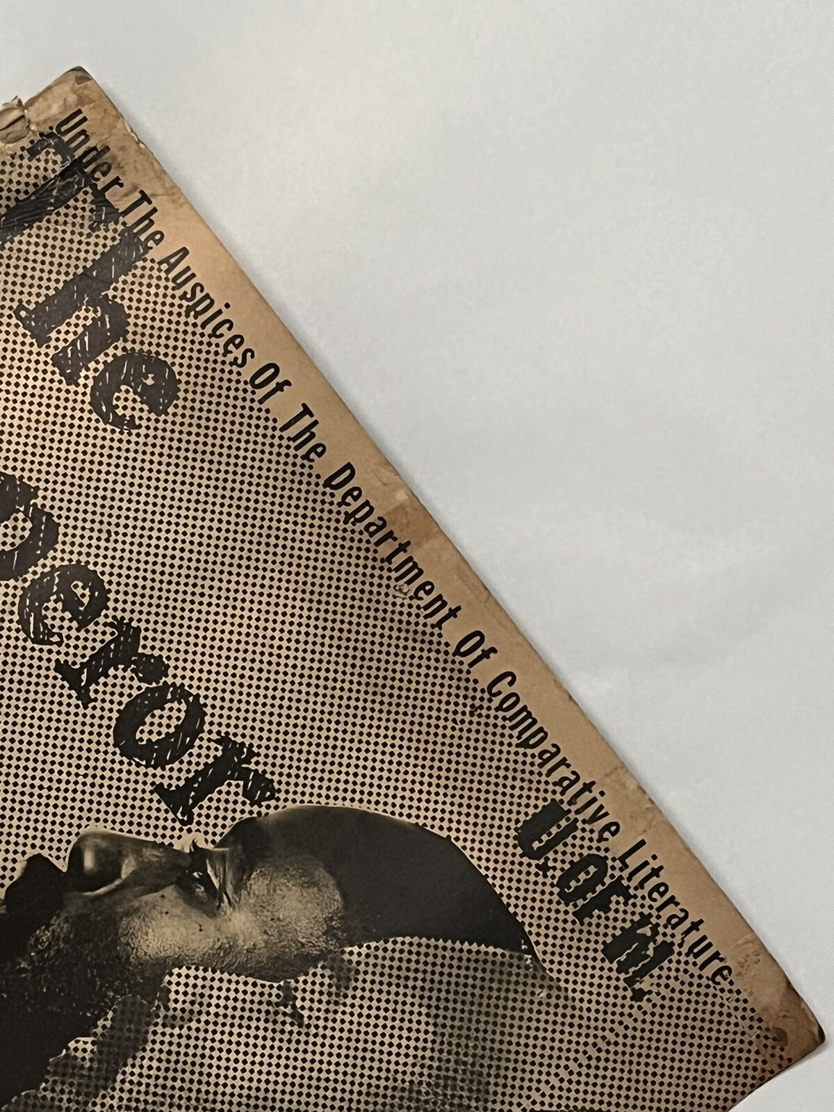 Vintage Rare 1964 LeRoi Jones Amiri Baraka DUTCHMAN U. Of Michigan Flyer Poster