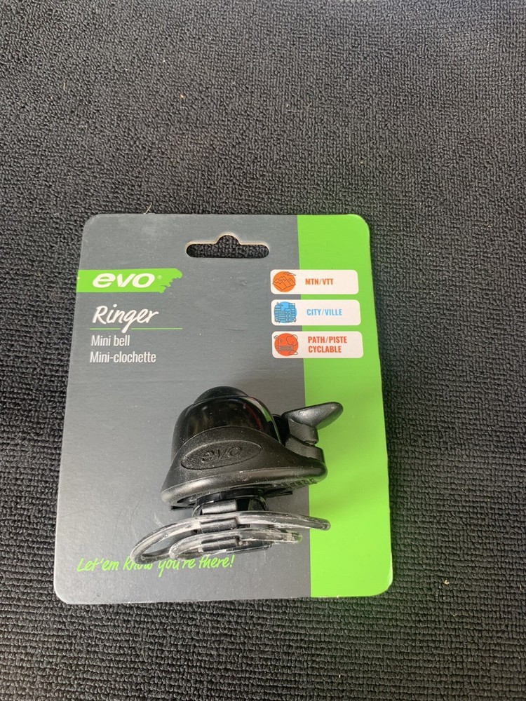 Evo Ringer Mini Bell Black